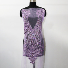 Bling Diamante Beaded Appliques for Dresses Manufacturer