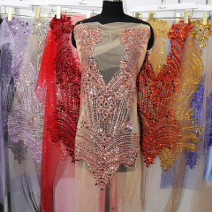 Bling Diamante Beaded Appliques for Dresses Manufacturer
