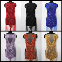 Bling Diamante Beaded Appliques for Dresses Manufacturer