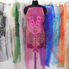 Luxury Beaded Rhinestone Applique for Bridal Evening Dress Wholesale