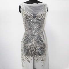 Bling Bling Bridal Rhinestone Appliques for Wedding Dress Exporter