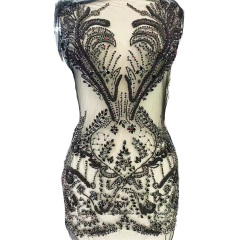 Multi-Style Jeweled Beaded Appliques for Wedding Dresses Manufacturer