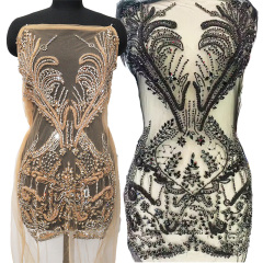 Multi-Style Jeweled Beaded Appliques for Wedding Dresses Manufacturer