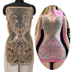 Multi-Style Jeweled Beaded Appliques for Wedding Dresses Manufacturer