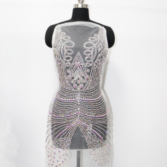 Multi-Style Jeweled Beaded Appliques for Wedding Dresses Manufacturer