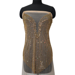 Multi-Style Jeweled Beaded Appliques for Wedding Dresses Manufacturer