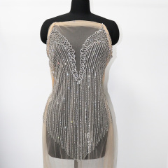 Multi-Style Jeweled Beaded Appliques for Wedding Dresses Manufacturer