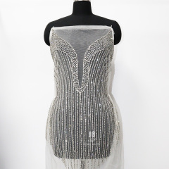 Multi-Style Jeweled Beaded Appliques for Wedding Dresses Manufacturer
