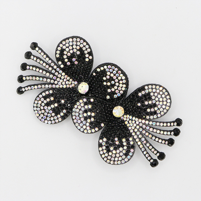 3D Diamond Floral Applique Exporter