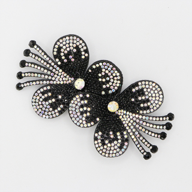 3D Diamond Floral Applique Exporter