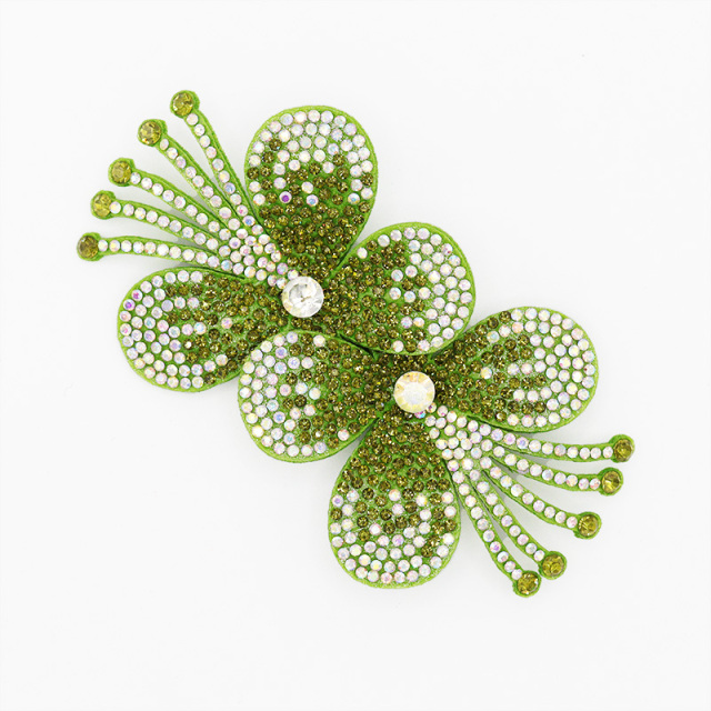 3D Diamond Floral Applique Exporter