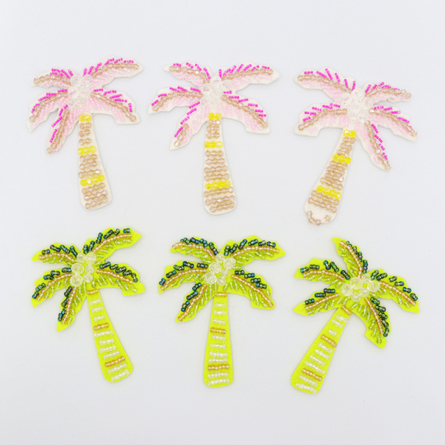 Multi Style Sea Animals Beaded Applique Patches Factory