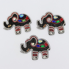 Bling Butterfly Pattern Bedazzled Beaded Patches Wholesale