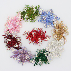 Bling 3D Floral Rhinestone Applique for Sewing Manufacturer