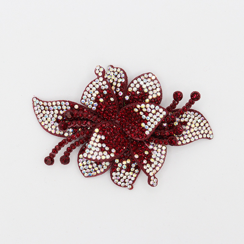 Bling 3D Floral Rhinestone Applique for Sewing Manufacturer