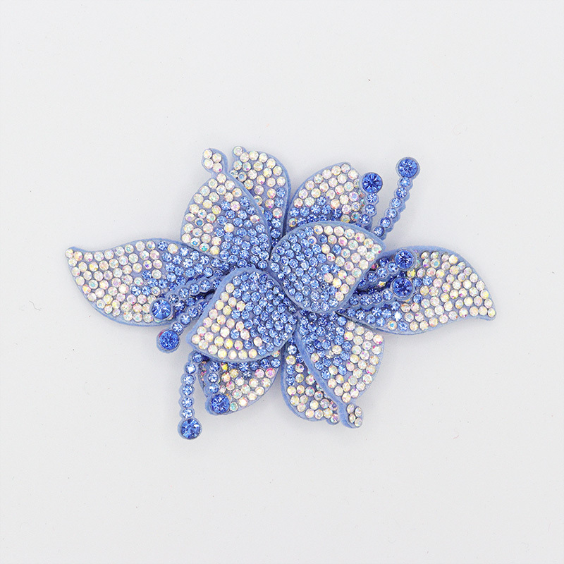 Bling 3D Floral Rhinestone Applique for Sewing Manufacturer