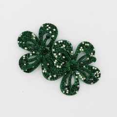 9*6cm Hollow Out Diamond Flower Appliques for Sewing Exporter