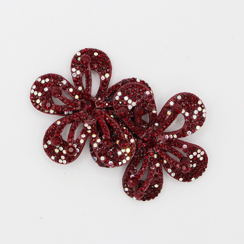 9*6cm Hollow Out Diamond Flower Appliques for Sewing Exporter