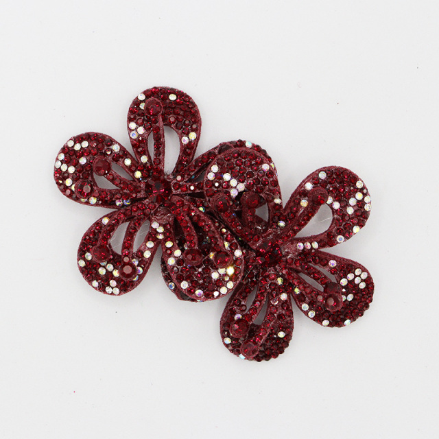 9*6cm Hollow Out Diamond Flower Appliques for Sewing Exporter