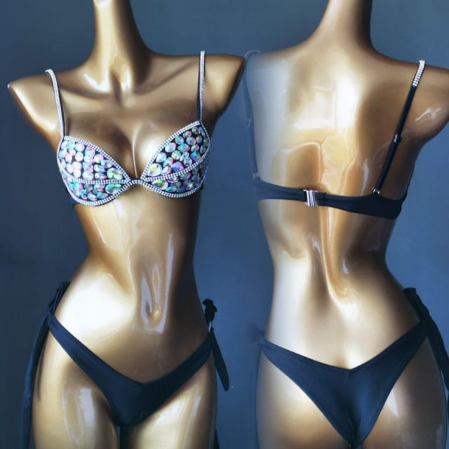 Luxury Gemstone Bathing Suit Carnival Monday Outfits Custom