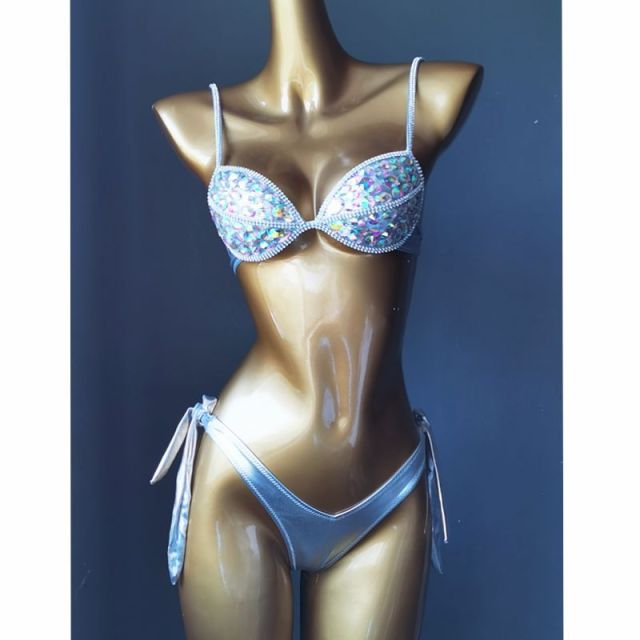 Luxury Gemstone Bathing Suit Carnival Monday Outfits Custom