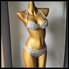 Diamond Halter Bikini Brazilian Samba Dance Costumes Exporter