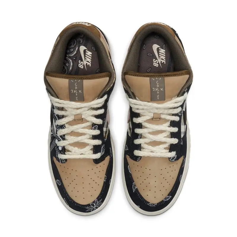 Nike Travis Scott x Dunk Low Premium QS SB 'Cactus Jack' CT5053-001