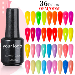 neon luminous gel 36 colors