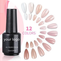 nude serties glitter gel