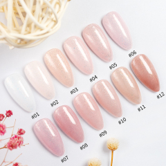 nude serties glitter gel