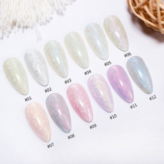 Luminous pearl thread gel