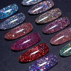 rainbow disco gel