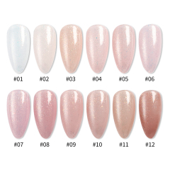 nude serties glitter gel