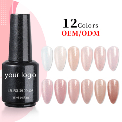 nude serties glitter gel