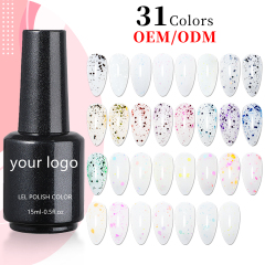 Shine glitter top coat