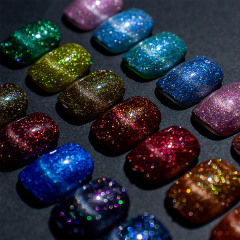 Starry disco cat eye