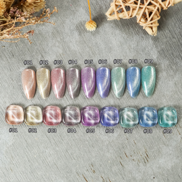 bright ice crystal cat eye