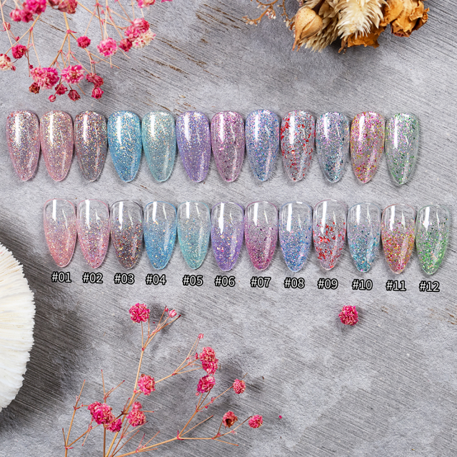gel polish 12 colors