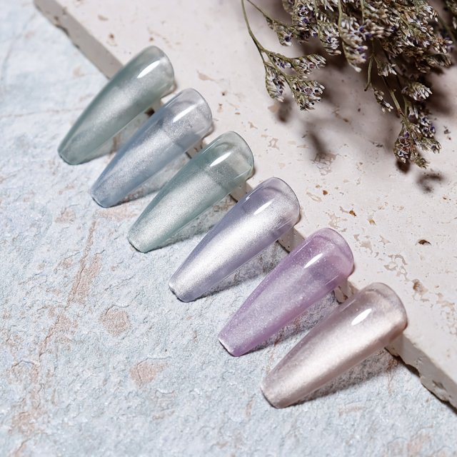 Glaze cat eye gel
