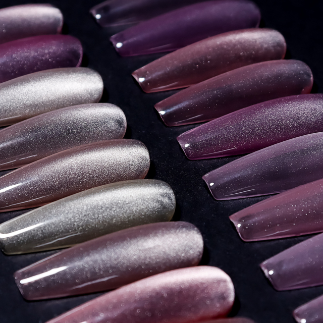 Glaze cat eye gel