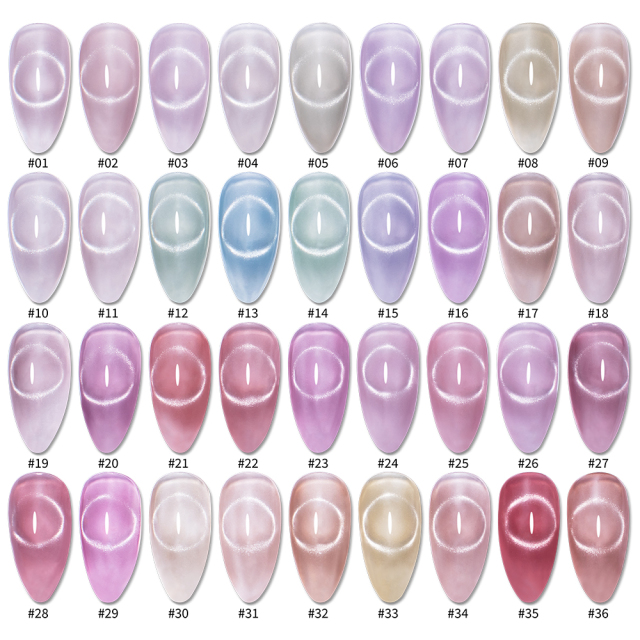 Glaze cat eye gel