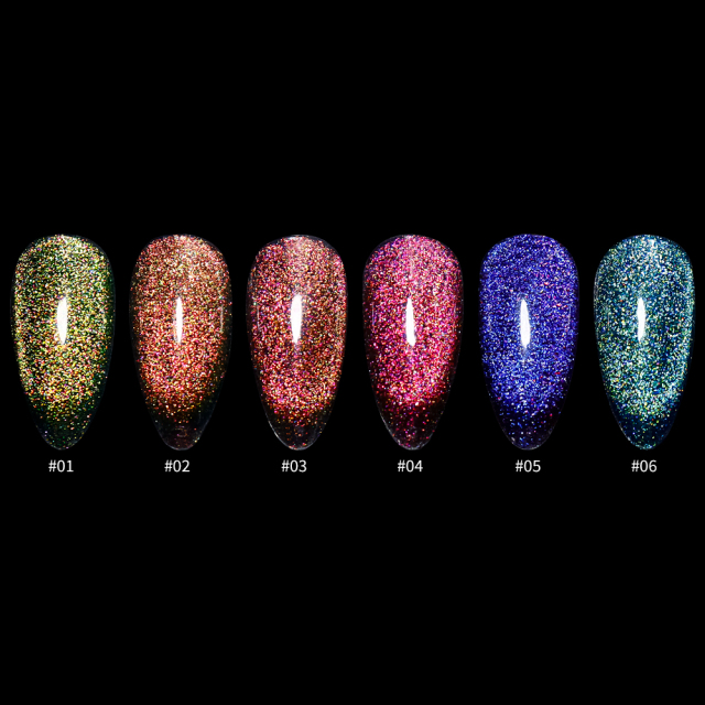 Laser 9D cat eye 6 colors