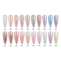 thread builder gel 20 colors
