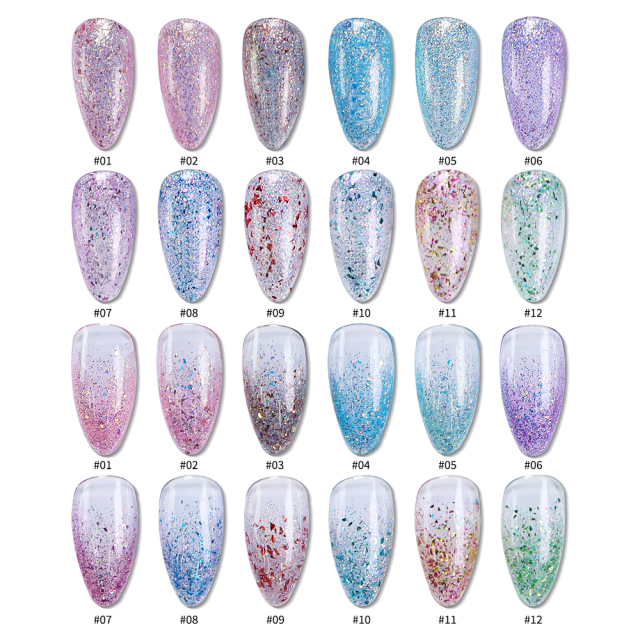 gel polish 12 colors