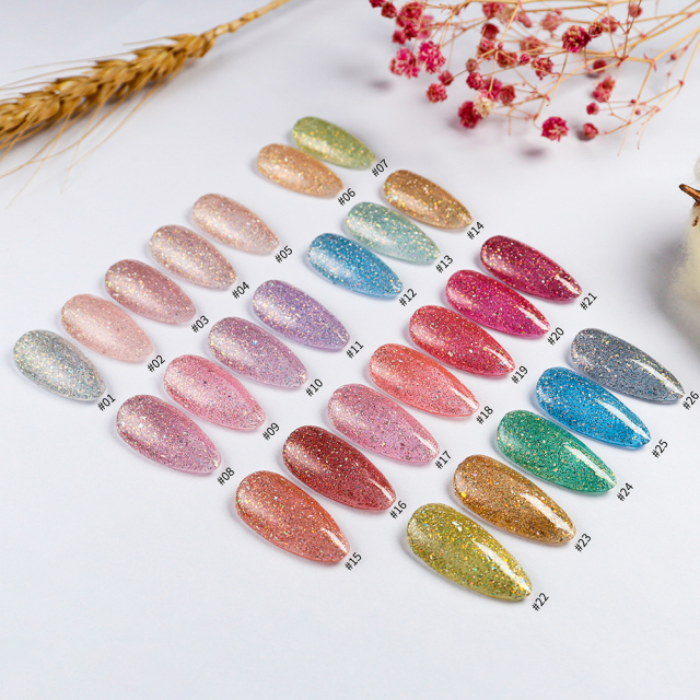 glitter gel