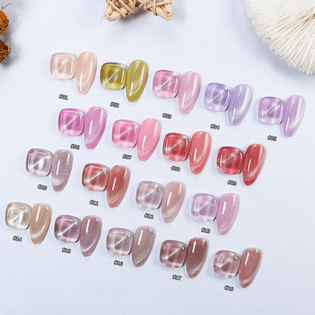 lce crystal cat eye base gel