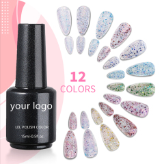 brocade glitter gel