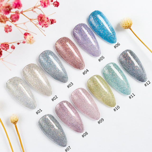 rainbow disco gel