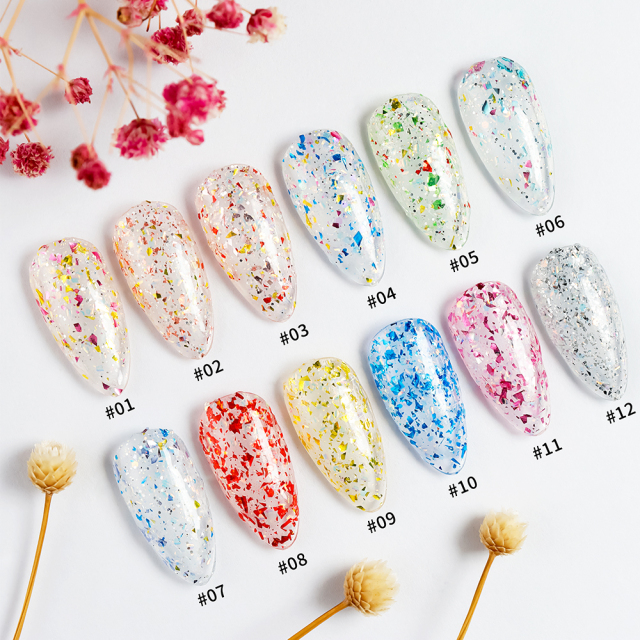 glitter gel