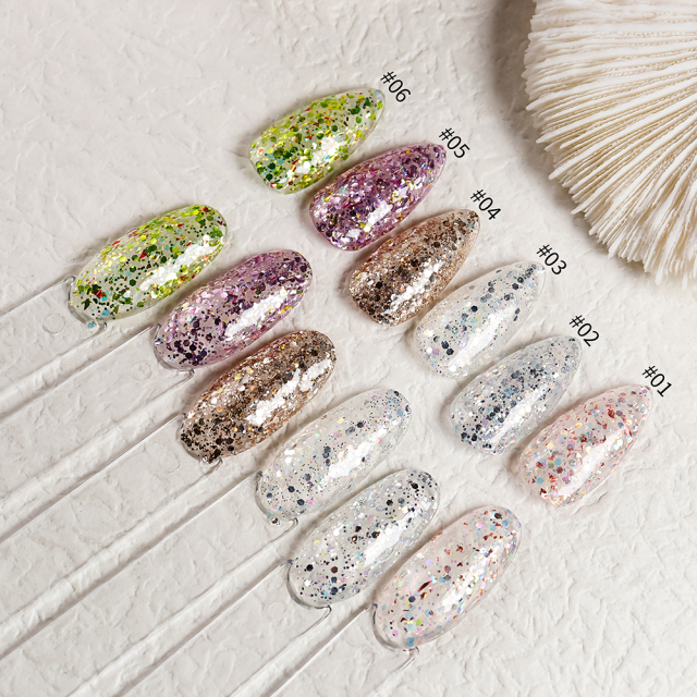 glitter gel